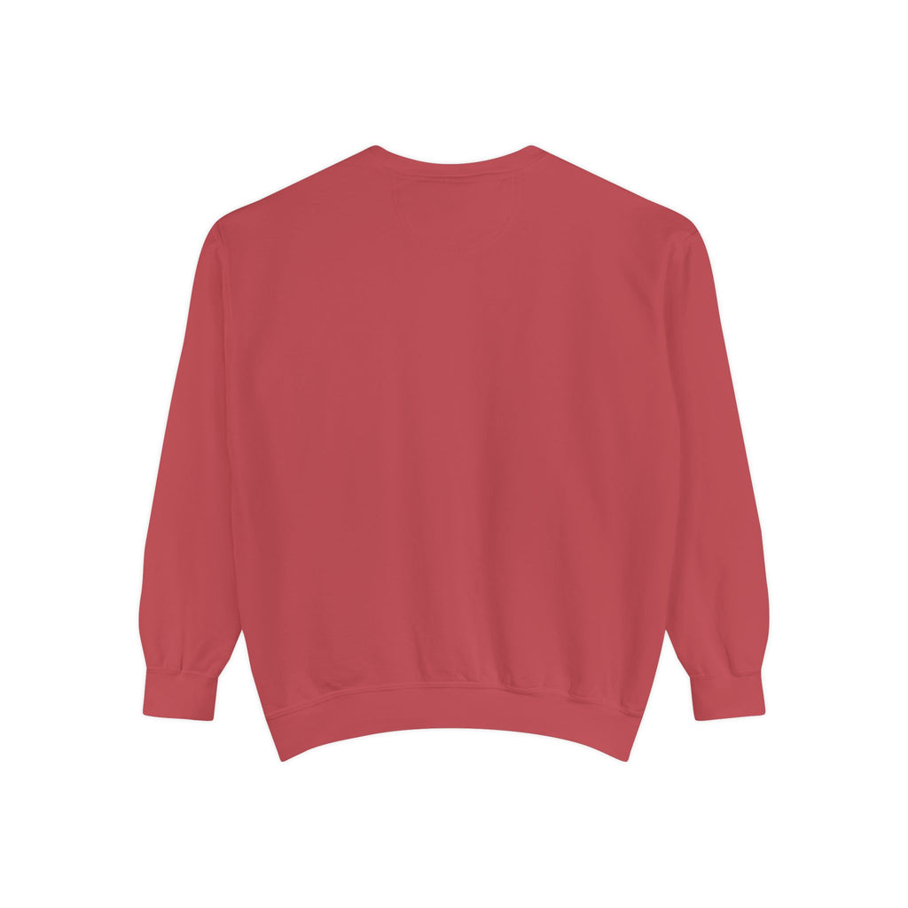 Sober and Thriving Sweatshirt — Inspirational Recovery Crewneck with Mountain & Pine Design