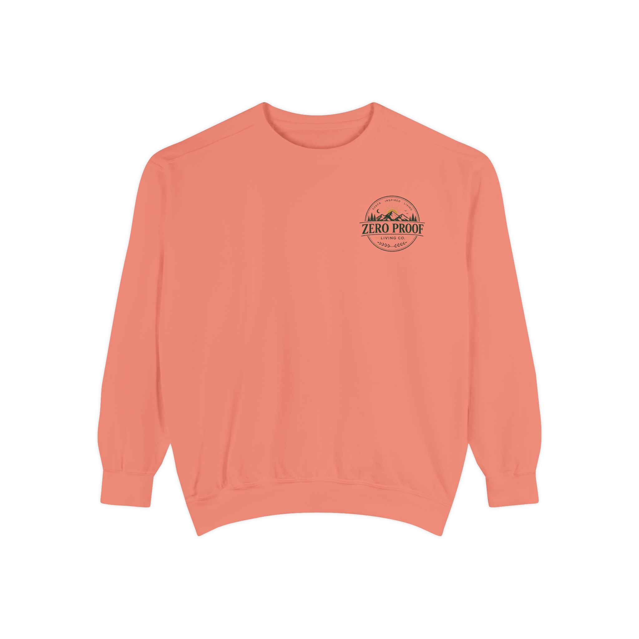 Zero Proof Crewneck Sweatshirt — Minimal Palm Logo