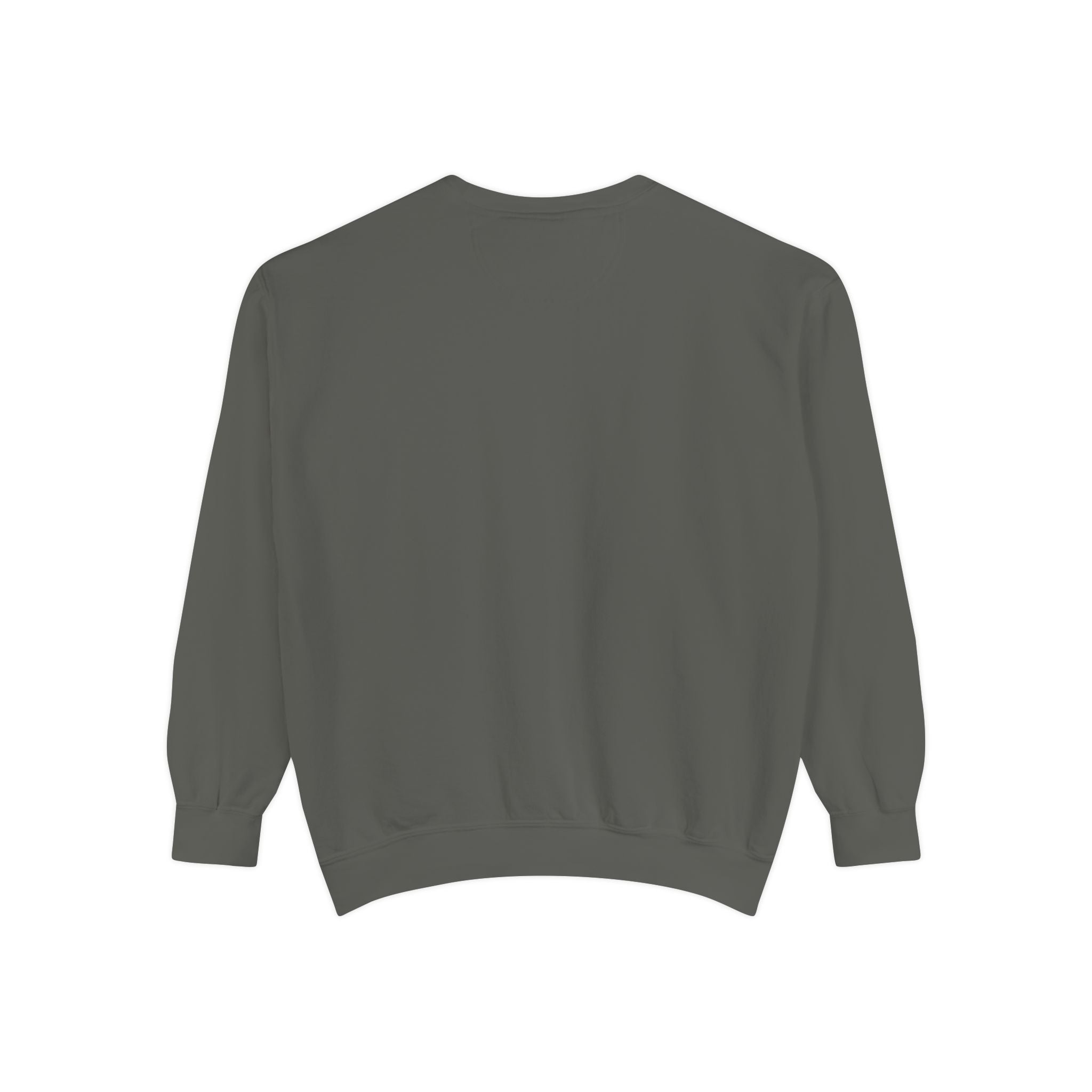 Sober and Thriving Sweatshirt — Inspirational Recovery Crewneck with Mountain & Pine Design