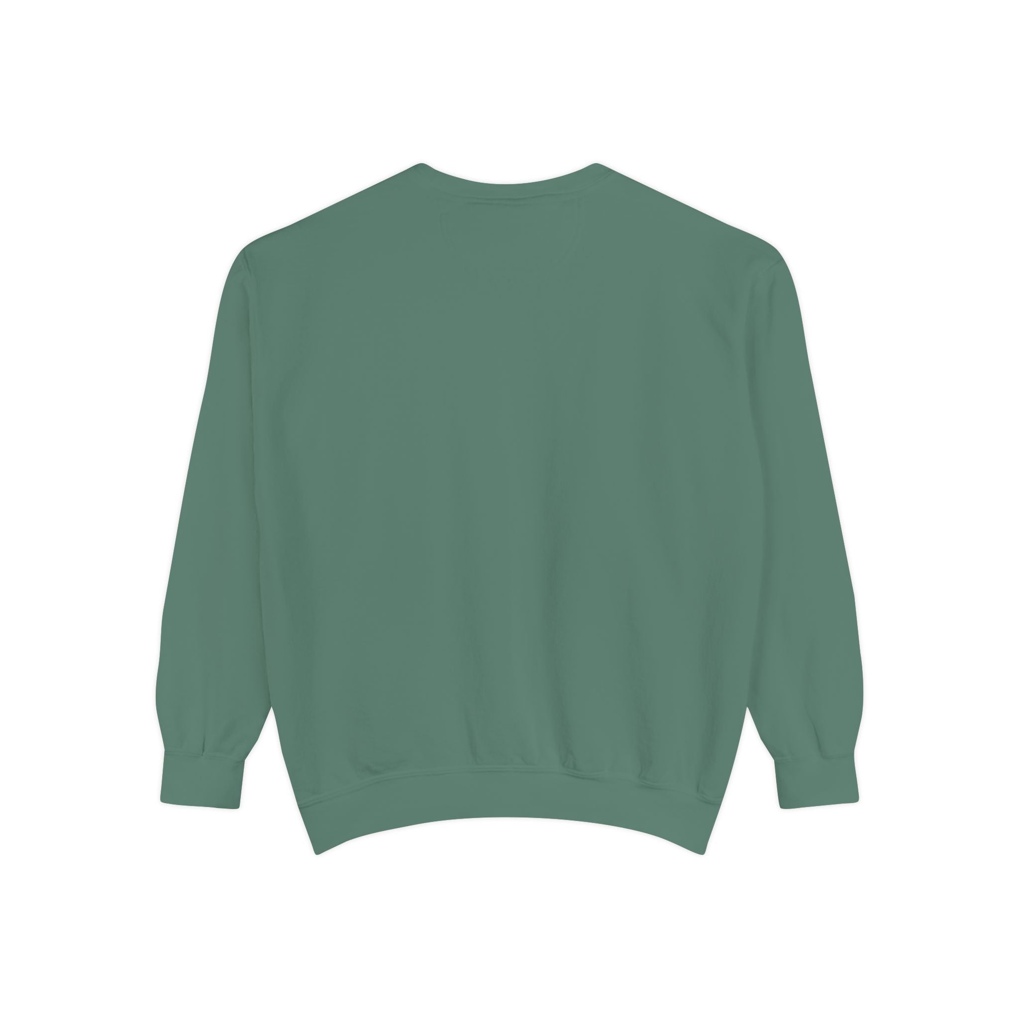 Sober and Thriving Sweatshirt — Inspirational Recovery Crewneck with Mountain & Pine Design