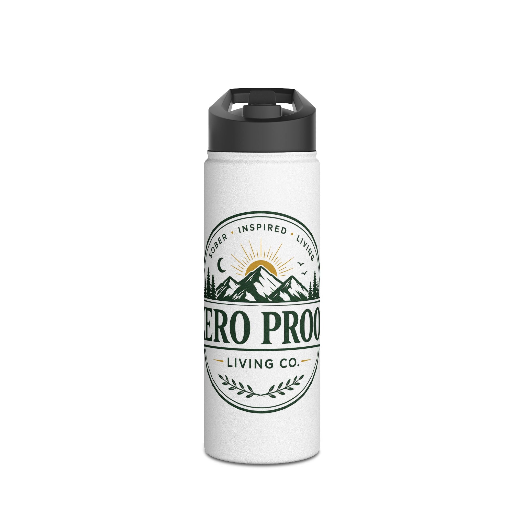 "Zero Proof" Stainless Steel Insulated Bottle