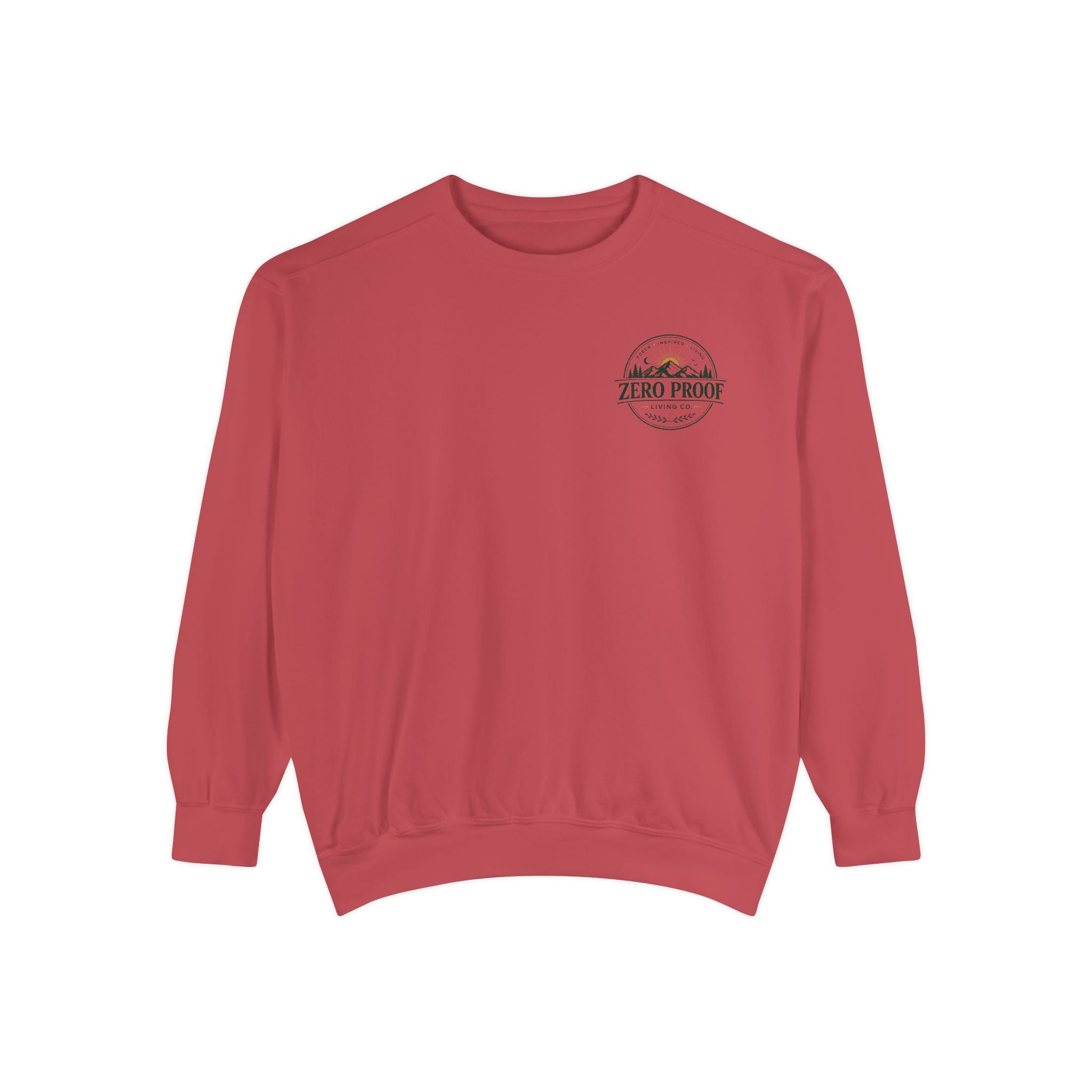 Zero Proof Crewneck Sweatshirt — Minimal Palm Logo