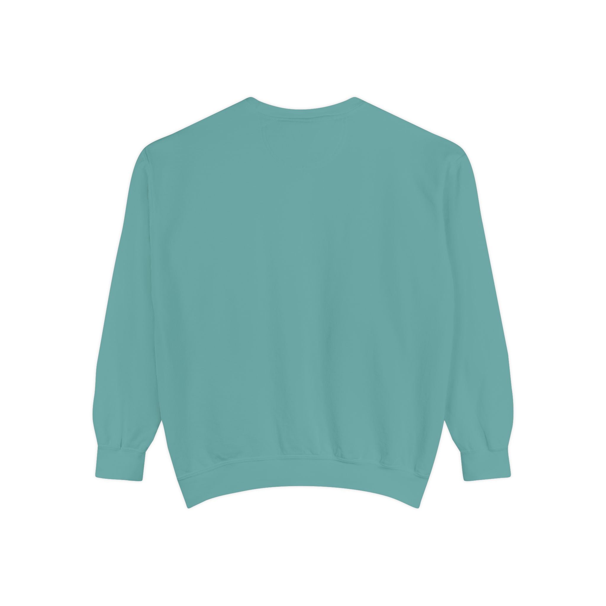 Sober and Thriving Sweatshirt — Inspirational Recovery Crewneck with Mountain & Pine Design