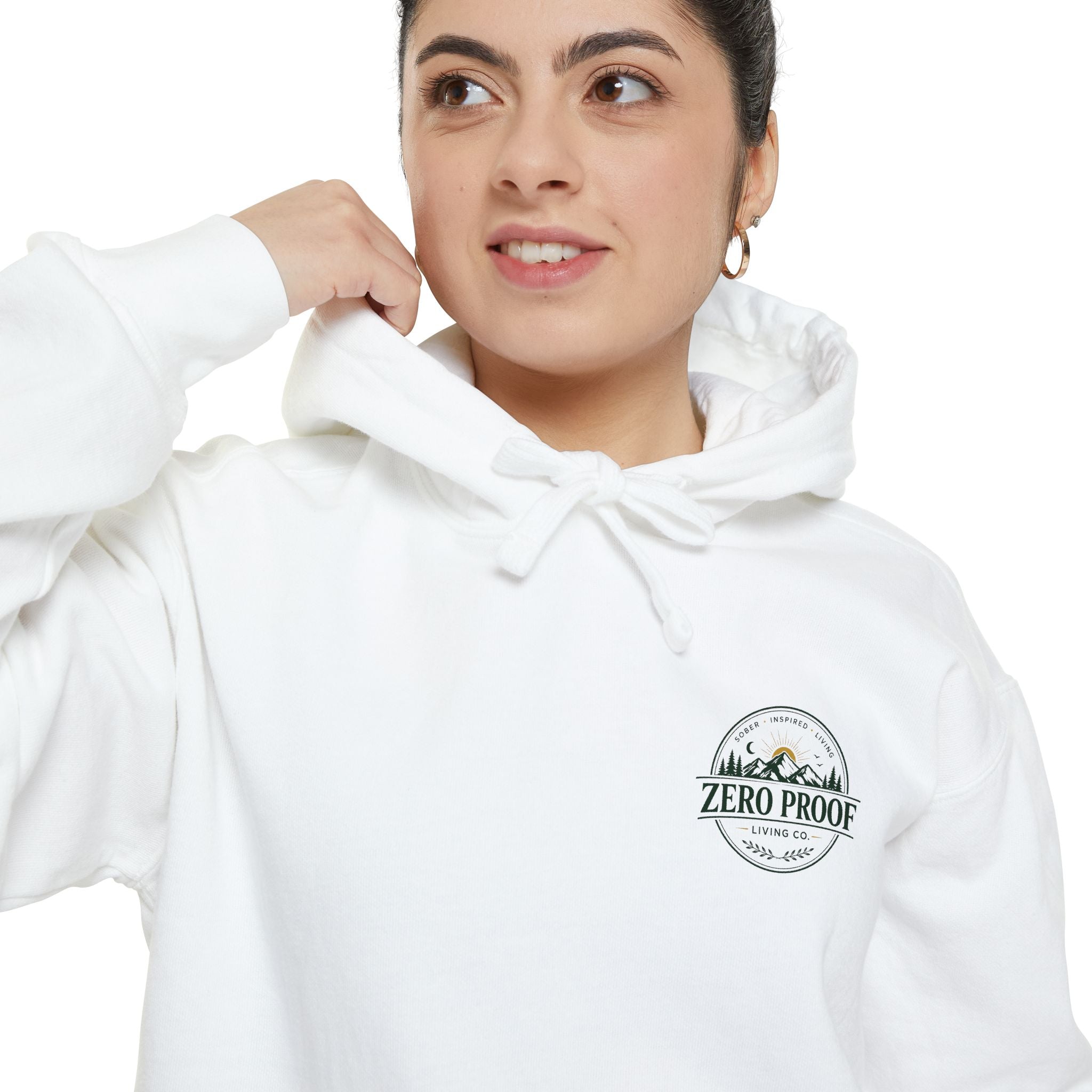 "Life Hits DIfferent Sober" Hoodie - Unisex Comfort Colors