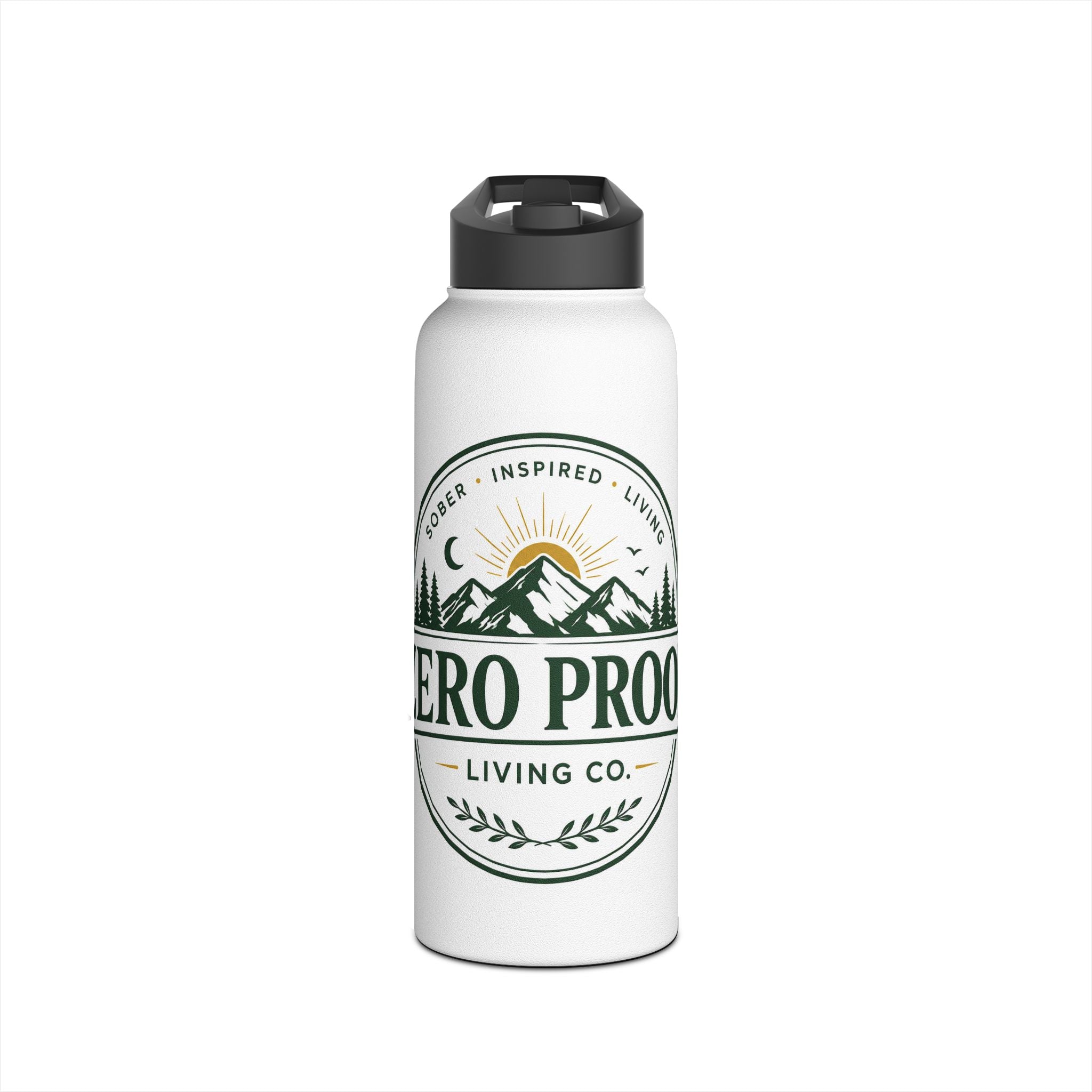 "Zero Proof" Stainless Steel Insulated Bottle